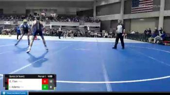 125 lbs Semis (4 Team) - Isaac Adams, Perham vs Evan Flan, LPGE/B Wolves