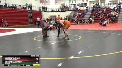 285 lbs Cons. Semi - Johnathan Marti, Waukon vs Jayden Yarham, Davenport Central