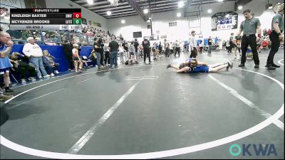170 lbs Rr Rnd 2 - Kinzleigh Baxter, Smith Wrestling Academy vs Mcykenzie Brooks, Little Axe Takedown Club