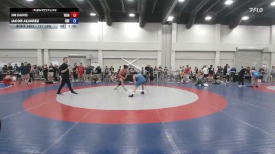 157 lbs Cons. Sub-quarters - Jin Davis, Teknique vs Jacob Alvarez, Izzy Style Wrestling