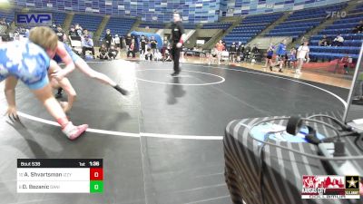 132 lbs Consi Of 16 #2 - Alexander Shvartsman, Izzy Style Wrestling vs Dominic Bozanic, Daniel Cormier Wrestling Club