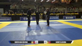 Harriet Ellen Rosa vs Roberta Maia Wolfram 2025 Pan Jiu Jitsu IBJJF Championship