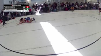 123 lbs Quarterfinal - Coy Childers, Nebraska Elite Wrestling Club vs Zaiyahn Ornelas, Team Zapas Wrestling Club