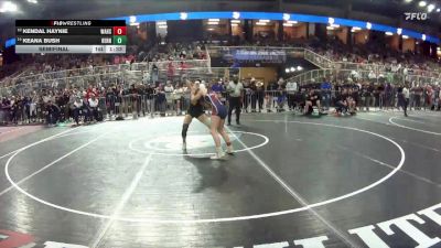 110 lbs Semifinal - Keana Bush, Hernando vs Kendal Haynie, Wakulla Hs