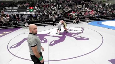 6A 285 lbs Quarterfinal - Oliver Robins, Syracuse vs Tomasi Hasson, Davis