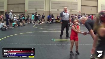 53 lbs Round 3 (8 Team) - Chelsea Goldsby, POWA vs McKinley Jerke, Metro All Stars