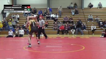 126 lbs Cons. Round 2 - Bruce Willis, Marion vs Conner Bridgewater, Vinton-Shellsburg