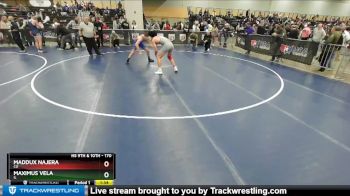 170 lbs Quarterfinal - Maximus Vela, IL vs Maddux Najera, CO