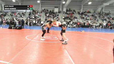 160 lbs 5th Place - Alek Palko, PA vs Jesus Guzman, CA