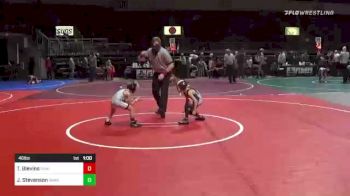 46 lbs Quarterfinal - Troy Blevins, Punisher Wrestliing Co vs Jax Stevenson, Granite WC
