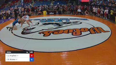 150 lbs Rnd Of 32 - Jake Hughes, OH vs Bryston Scoles, WI