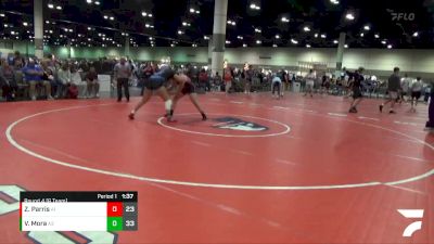 155 lbs Round 4 (6 Team) - Zoe Parris, Charlie`s Angels-GA Blk vs Valentina Mora, RPA Wrestling