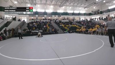 138 lbs 4th Wrestleback (16 Team) - Jaxon Barnett, Harris County vs Evan Thomas, Ware County