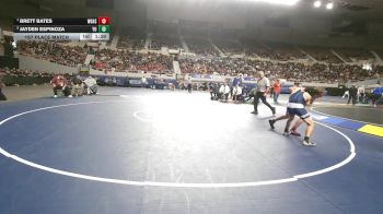 128-D3 1st Place Match - Brett Bates, Walden Grove High School vs Jayden Espinoza, Yuma High School