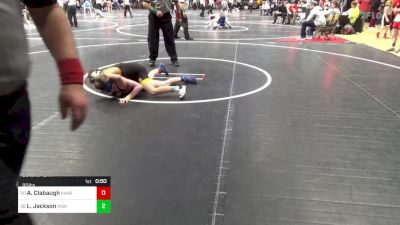 90 lbs Consi Of 16 #1 - Andrew Clabaugh, Kane vs Luke Jackson, Kiski Area