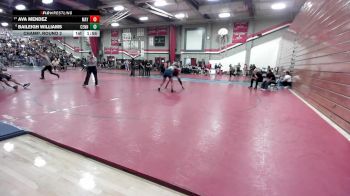 125 lbs Champ. Round 2 - Ava Mendez, Mayfair vs Baileigh Williams, Centennial