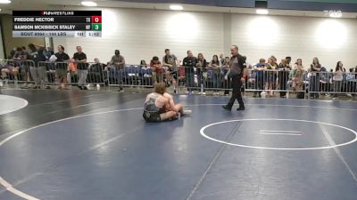 144 lbs Round Of 128 - Freddie Hector, TX vs Samson Mckissick Staley, NY