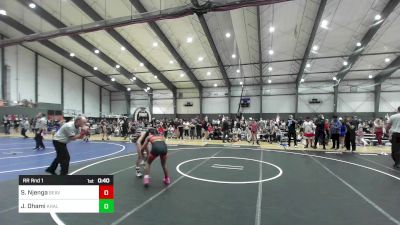116 lbs Rr Rnd 1 - Sadie Njenga, Beaver Dam Wrestling Club vs Jashan Dhami, Khalsa Wrestling Club
