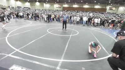 58 lbs Rr Rnd 2 - Claire McCoy, Charger WC vs Presley Diaz, Outlaws WC