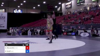 45 lbs 3rd Place - Domenic Munaretto, Toss Em Up Wrestling Academy vs Ryker Graff, Big Game Wrestling Club