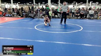 80 lbs Round 5 (10 Team) - Bo Strader, FL Scorpions vs SJ Miller, Fair Lawn Cutters