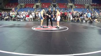 138 lbs Cons 64 #2 - Jaret Hickey, Oregon vs Leo Mongiello, New York