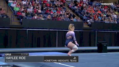 Haylee Roe - Floor, Illinois - 2018 Elevate the Stage - Augusta (NCAA)