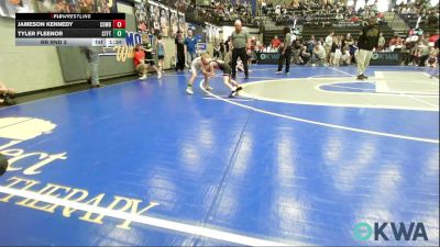 46 lbs Rr Rnd 3 - Jameson Kennedy, Cowboy Wrestling Club vs Tyler Fleenor, Standfast