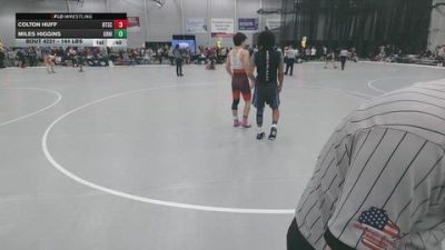 144 lbs Cons. Rd Of 16 - Miles Higgins, Grapplers HI vs Colton Huff, Beat The Streets Chicago