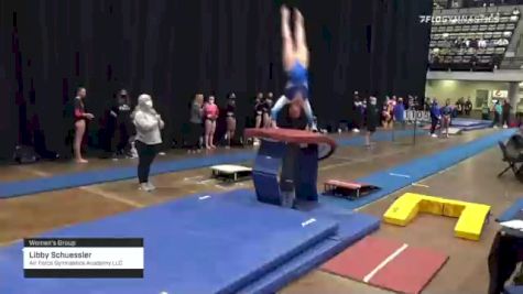 Libby Schuessler - Women's Group, Air Force Gymnastics Academy LLC - 2021 Women's Xcel Region 4 Championships