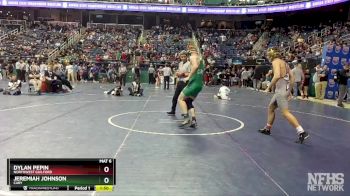 4A 157 lbs Quarterfinal - Dylan Pepin, Northwest Guilford vs Jeremiah Johnson, Cary