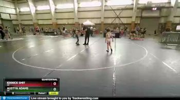 56 lbs Quarterfinal - Kinnick Smit, SD vs Austyn Adams, OR