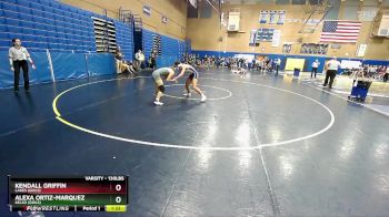 130lbs Champ. Round 2 - Alexa Ortiz-Marquez, Kelso (Girls) vs Kendall Griffin, Lakes (Girls)