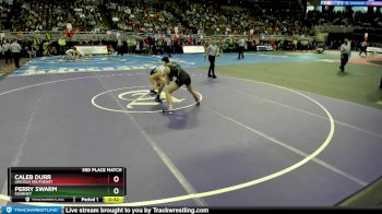 3rd Place Match - Caleb Durr, Lincoln Southeast vs Perry Swarm, Kearney