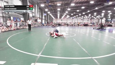132 lbs Rr Rnd 2 - Tyler Taber, Journeymen Red - HSB vs Chase Sudano, ELITE NJ - HSB