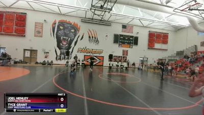 77 lbs Round 3 - Joel Henley, North Big Horn Rams vs Tyce Grant, Cody Wrestling Club