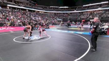 G105-5A Champ. Round 1 - Sarah Brown, Lewis-Palmer Girls vs Charleigh Czarnetzki, Mead High School Girls