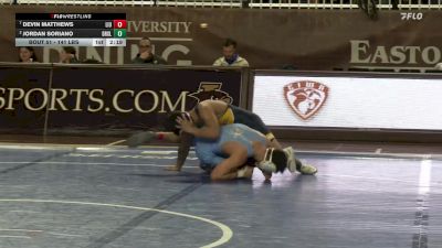 141 lbs Quarterfinal - Devin Matthews, LIU vs Jordan Soriano, Drexel