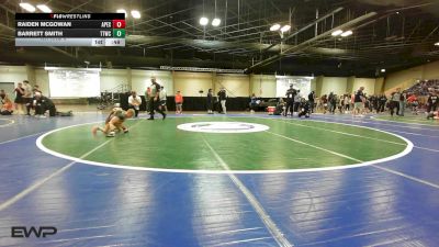 49 lbs Rr Rnd 5 - Raiden McGowan, Apex vs Barrett Smith, Team Tulsa Wrestling Club