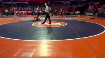 3 lbs Cons. Round 1 - Jase Salin, New Lenox (Lincoln-Way West) vs Will Denny, Chicago (Marist)