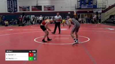 125 lbs Rr Rnd 1 - Cody Tanner, VMI vs Mikey Manta, Sacred Heart