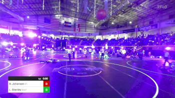 86 lbs Consolation - Beckett Johansen, St. Paul vs Levi Stanley, Gulf Coast WC