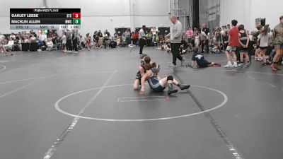 76 lbs Semis (4 Team) - Oakley Leese, Steller Trained Gold vs Macklin Allen, Malvern WC