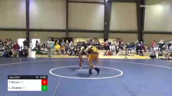 160 lbs Quarterfinal - Tylor James Burns, Icon vs Landon Oliveros, Bremen Takedown Club