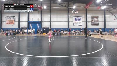 92 lbs Jack Myers, Ohio Grey vs Dino Neglia, New York Gold