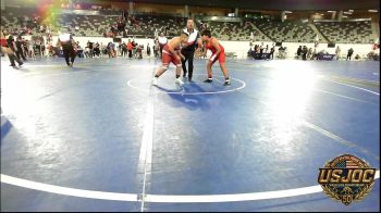 3rd Place - Chebon Warrior, Tecumseh Youth Wrestling vs Bairon Rivera Perez, ARDMORE TAKEDOWN CLUB