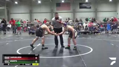 120 lbs Semifinal - Kolt Weerts, Triumph vs Isaac Samuelson, Oakley