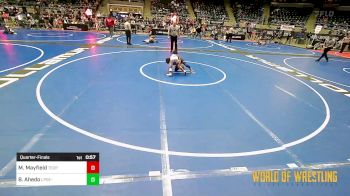 64 lbs Quarterfinal - Malik Mayfield, Toss Em Up vs Benny Ahedo, LPGE-Browerville