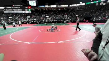 102 lbs Cons. Round 2 - Landen Hasseman, FOWCA vs Braxton Pennington, DWC3