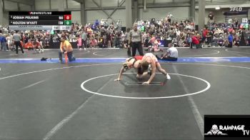 113 lbs Quarterfinal - Josiah Felkins, Maize vs Kolton Wyatt, The Best Wrestler